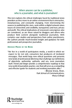 Online Journalism Ethics: Traditions and Transitions,Used
