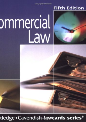 Cavendish: Commercial Lawcards,Used