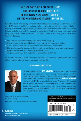 What Every Body Is Saying: An Exfbi Agent'S Guide To Speedreading People,New