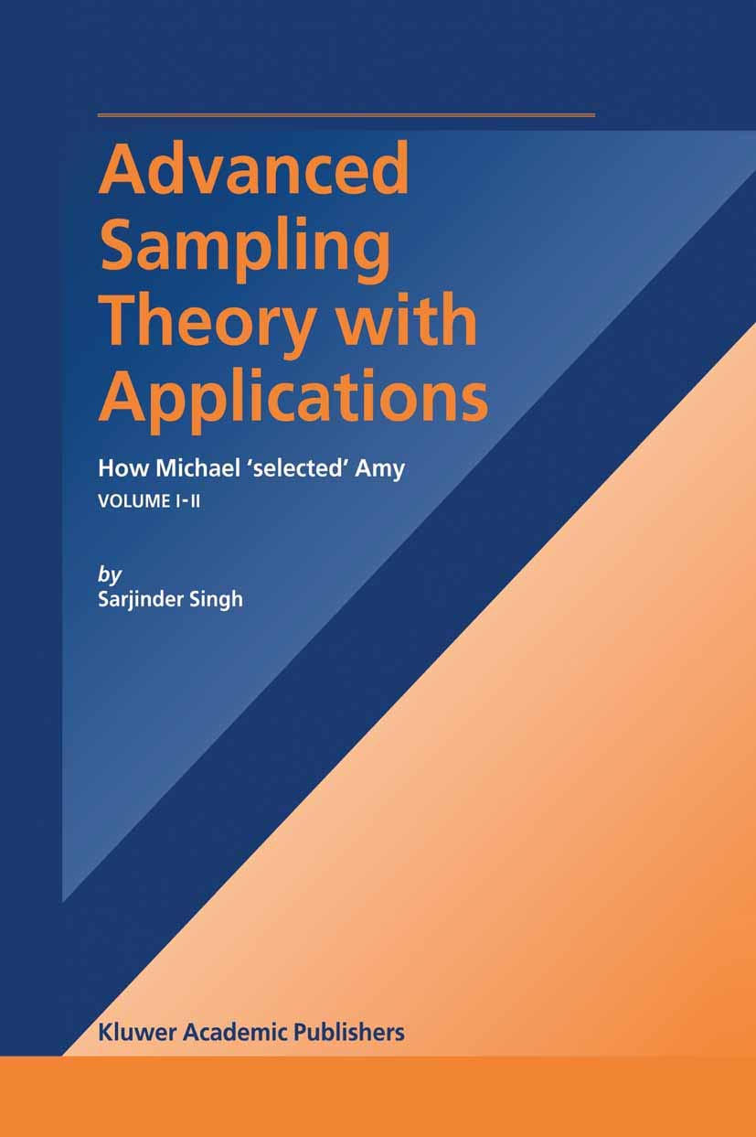 Advanced Sampling Theory with Applications: How Michael 'selected' Amy( 2 vol. set),Used