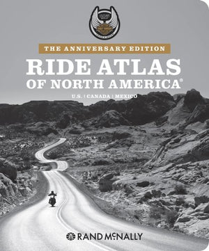Rand Mcnally 2008 Harley Ride Atlas,Used