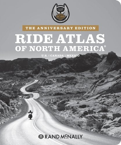 Rand Mcnally 2008 Harley Ride Atlas,Used