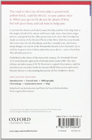 The Wonderful Wizard Of Oz (Oxford World'S Classics),Used