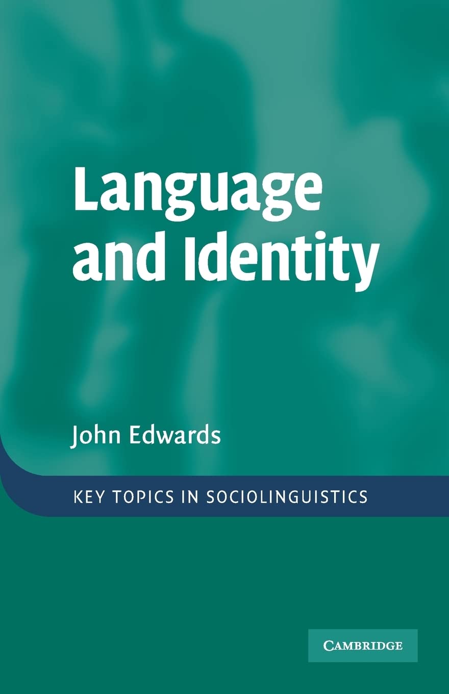Language And Identity: An Introduction (Key Topics In Sociolinguistics),New