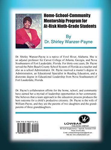 HomeSchoolCommunity Mentorship Program for AtRisk NinthGrade Students,Used