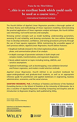 Applied Linear Regression 4E,Used