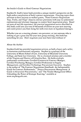 Hotel Contract Negotiation Tips, Tricks, and Traps,Used