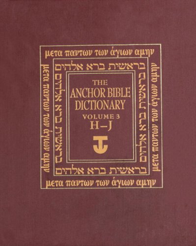 The Anchor Bible Dictionary, Vol. 3: Hj,Used