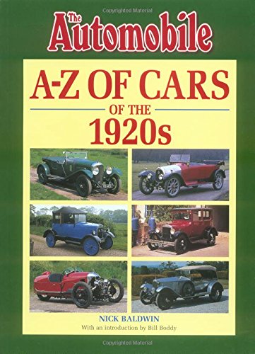 AZ of Cars of the 1920s,Used