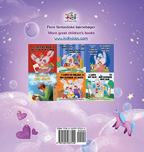 Sweet Dreams, My Love (Danish English Bilingual Children's Book) (Danish English Bilingual Collection) (Danish Edition),Used