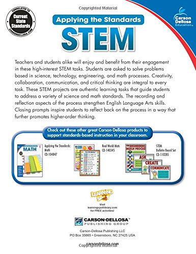 STEM, Grade 1 (Applying the Standards),Used