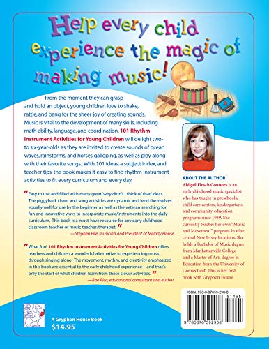 101 Rhythm Instrument Activities For Young Children,New