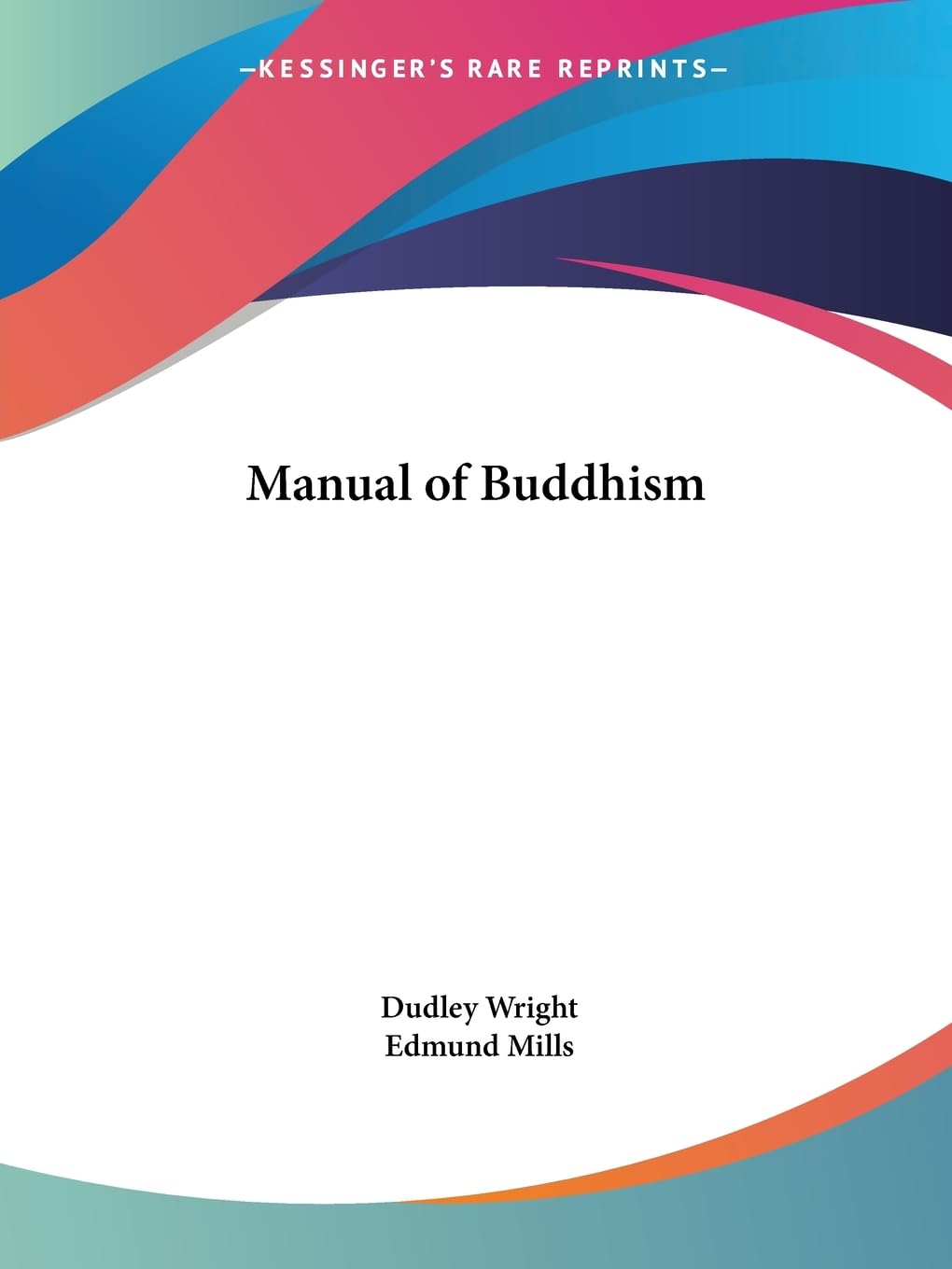 Manual of Buddhism,Used
