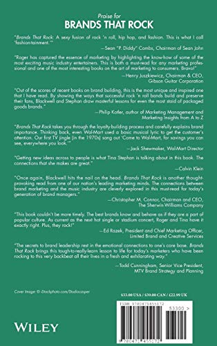 Brands That Rock: What Business Leaders Can Learn from the World of Rock and Roll,New
