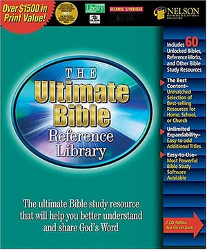 The Ultimate Bible Reference Library,Used