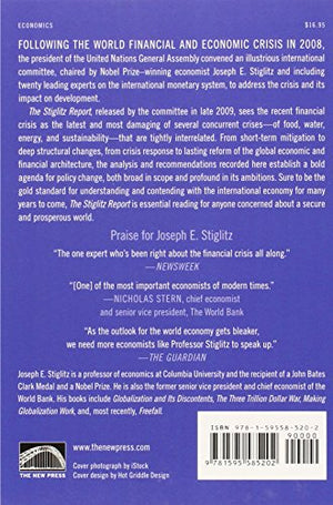 The Stiglitz Report: Reforming The International Monetary And Financial Systems In The Wake Of The Global Crisis,Used