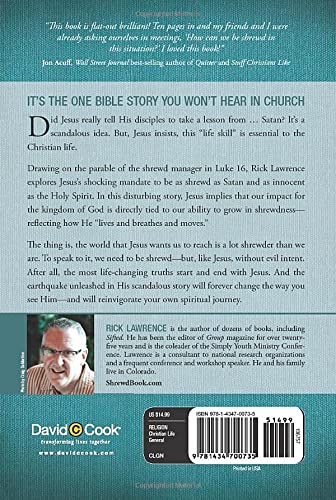 Shrewd: Daring To Live The Startling Command Of Jesus,Used