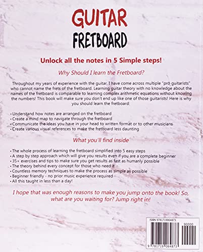 Guitar Fretboard: Memorize The Fretboard In Less Than 24 Hours: 35+ Tips And Exercises Included,New