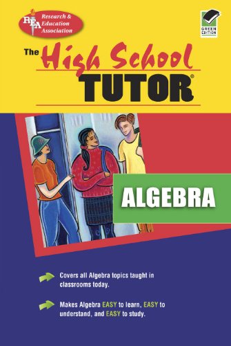 High School Algebra Tutor (High School Tutors Study Guides),Used