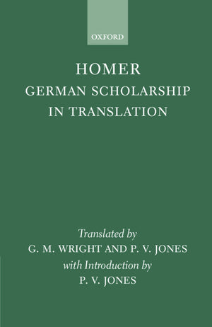 Homer: German Scholarship in Translation,Used