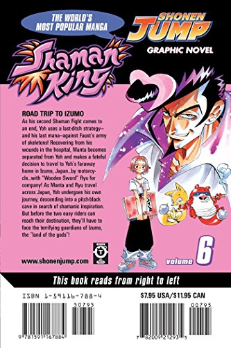 Shaman King, Vol. 6: Road Trip To Izumo,Used