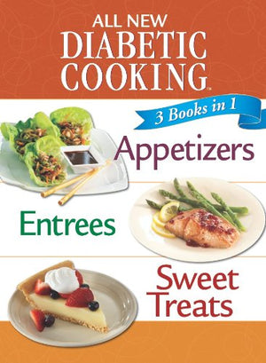 3 Cookbooks In 1: All New Diabetic Cooking,Used