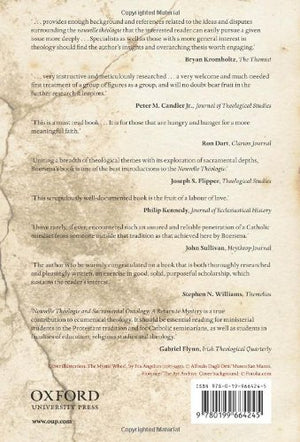 Nouvelle Theologie and Sacramental Ontology: A Return to Mystery,Used