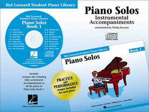 Piano Solos Book 1  CD: Hal Leonard Student Piano Library,Used