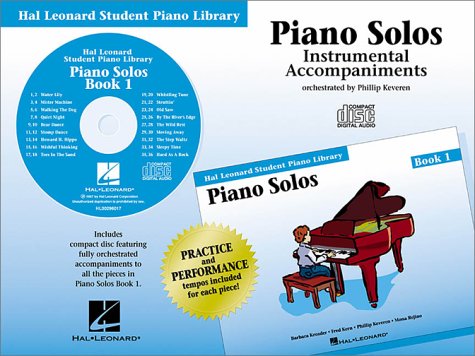 Piano Solos Book 1  CD: Hal Leonard Student Piano Library,Used