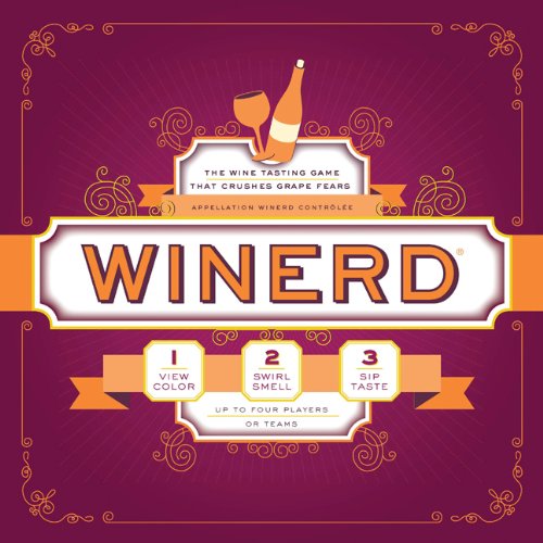 Winerd: The Wine Tasting Game that Crushes Grape Fears,Used