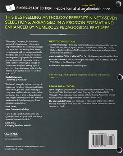 Philosophy: The Quest for Truth,Used