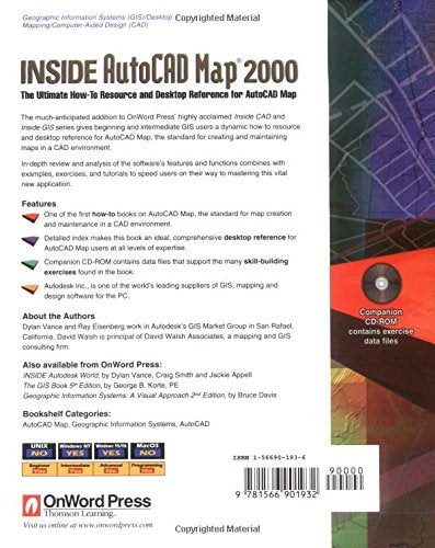 Inside AutoCAD Map 2000,Used