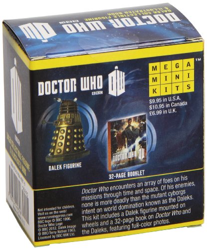 Doctor Who: Dalek Collectible Figurine And Illustrated Book (Rp Minis)