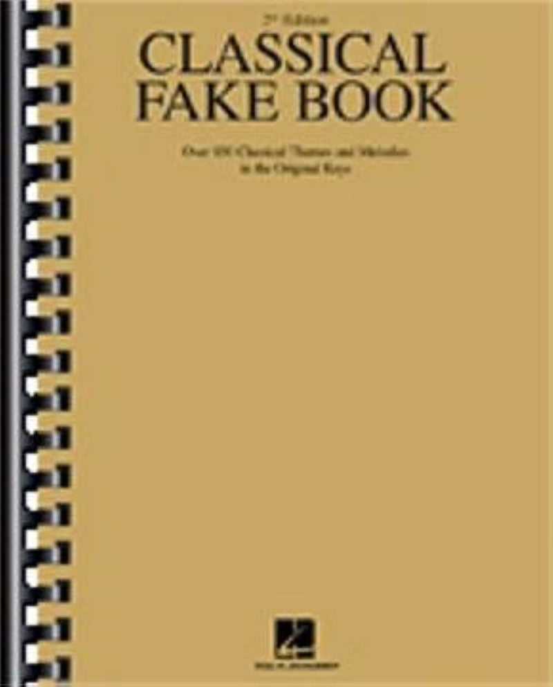 Hal Leonard Classical Fake Book 2nd Edition - 850 Themes & Melodies for Piano, Guitar & C Instruments - Sheet Music Collection
