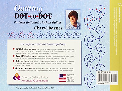 Quilting Dottodot Patterns for Today's Machine Quilter,Used