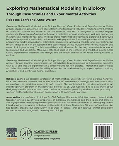 Exploring Mathematical Modeling in Biology Through Case Studies and Experimental Activities,Used