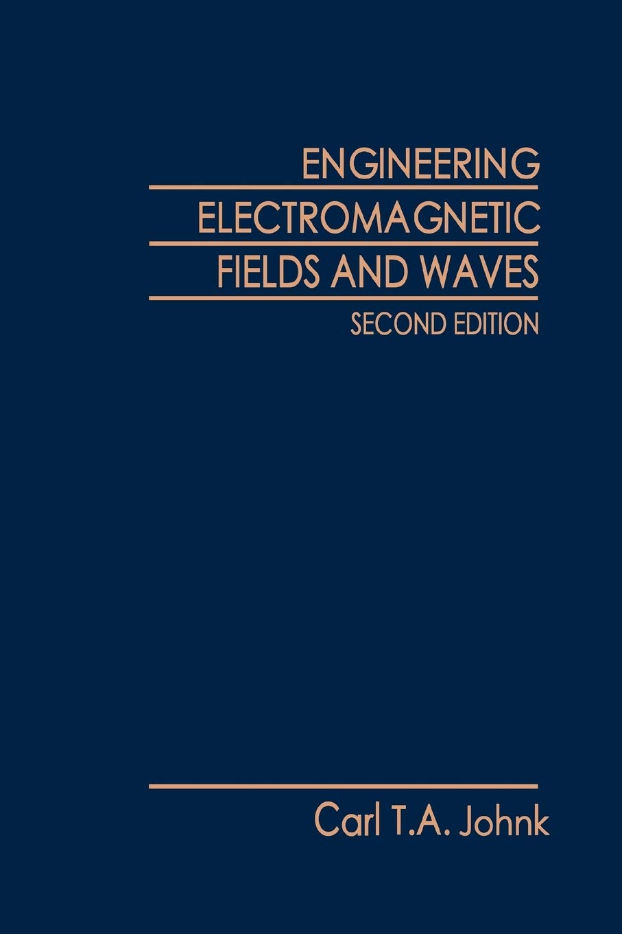 Engineering Electromagnetic Fields and Waves,New