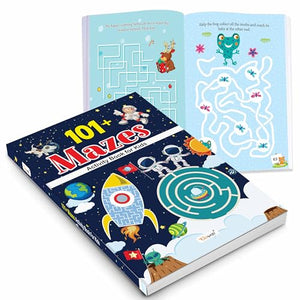 101+ Mazes Activity Book For Kids :- Educational Fun For Kids, Learning Book For Children, Screen-Free Fun, Preschool Maze Book, Toddler Activity Book