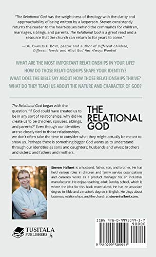 The Relational God: What the Scriptural Commands for Children, Marriages, Siblings, and Parents Teach Us about God,Used