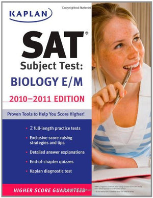 Kaplan SAT Subject Test Biology E/M 20102011 Edition,Used