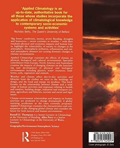 Applied Climatology: Principles and Practice,Used