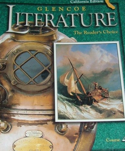 Glencoe Literature: Readers Choice Course 4 California Edition,Used