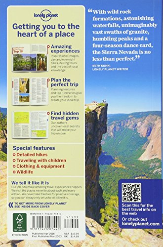 Lonely Planet Yosemite, Sequoia & Kings Canyon National Parks