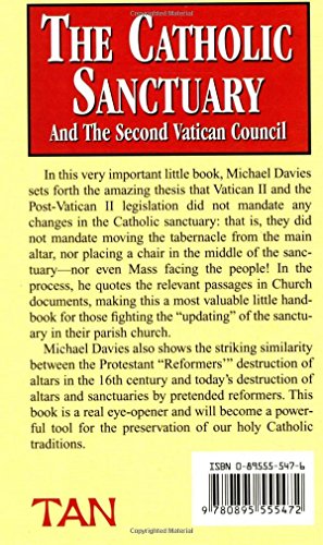 The Catholic Sanctuary: And The Second Vatican Council,Used