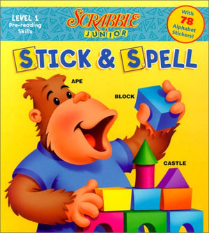 Scrabble Junior Stick & Spell,Used