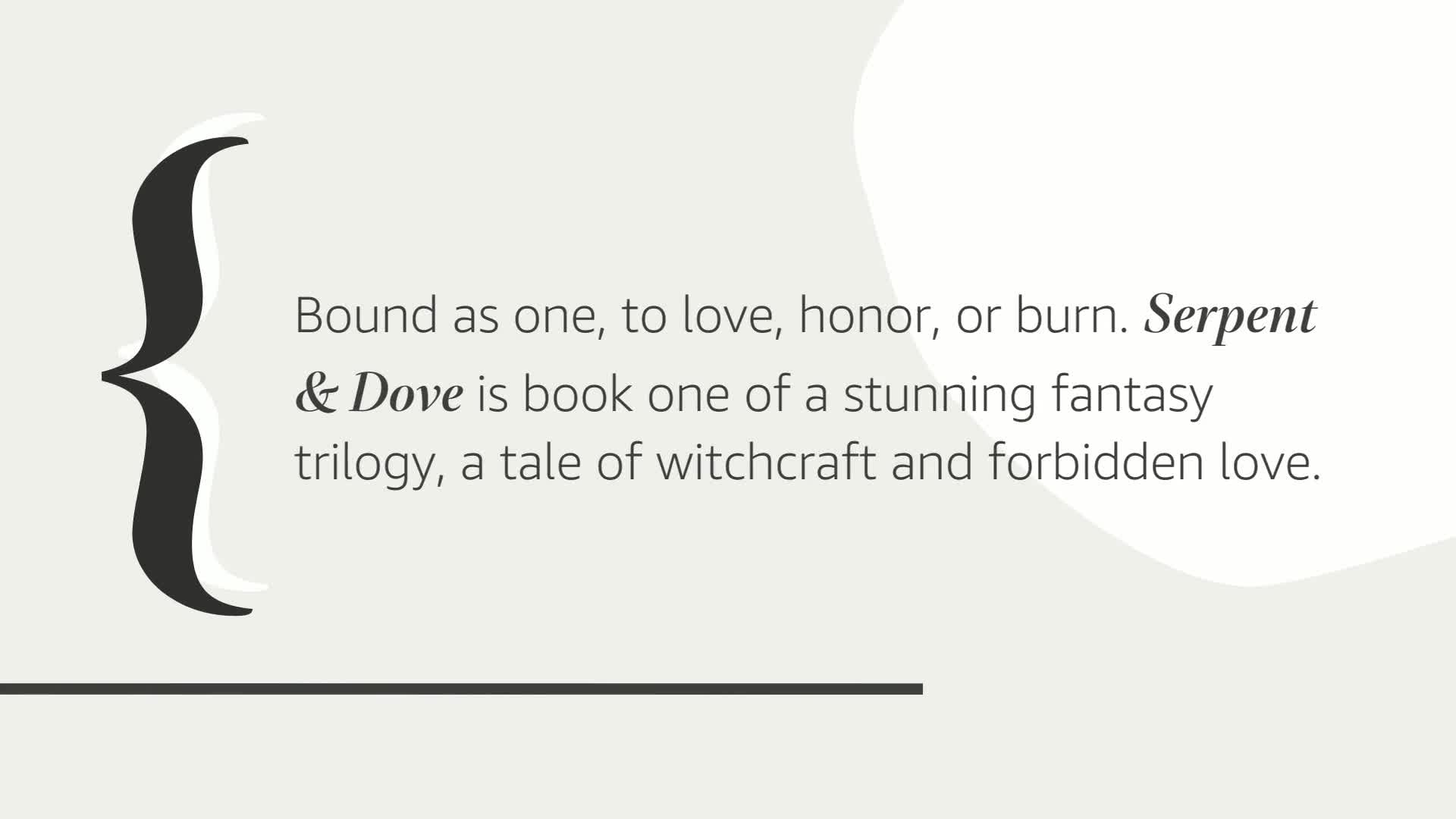 Serpent & Dove (Serpent & Dove, 1),New