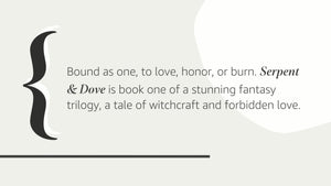 Serpent & Dove (Serpent & Dove, 1),New