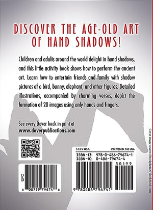 Hand Shadow Fun (Dover Little Activity Books: Puzzles),Used