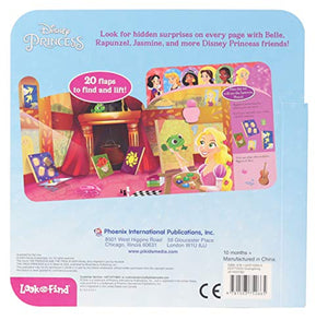 Disney Princess  I See a Princess! LiftaFlap Look and Find Board Book  PI Kids,Used