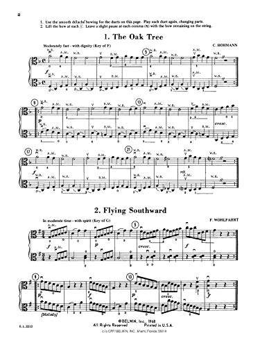 Beautiful Music for Two String Instruments, Bk 2: 2 Violas,Used